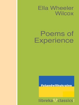 cover image of Poems of Experience